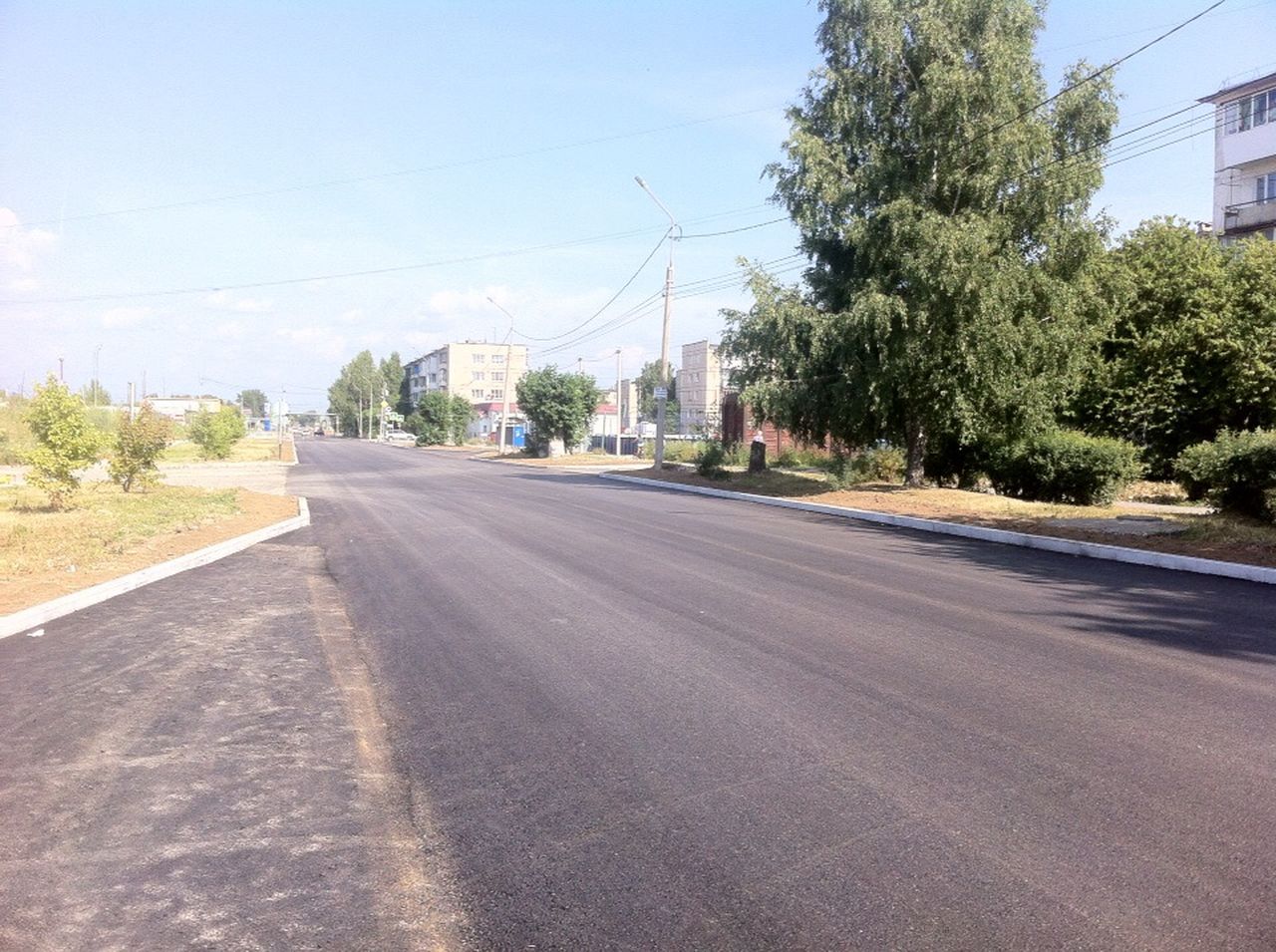 В Серове открыт для движения отремонтированный участок дороги по улице Фуфачева