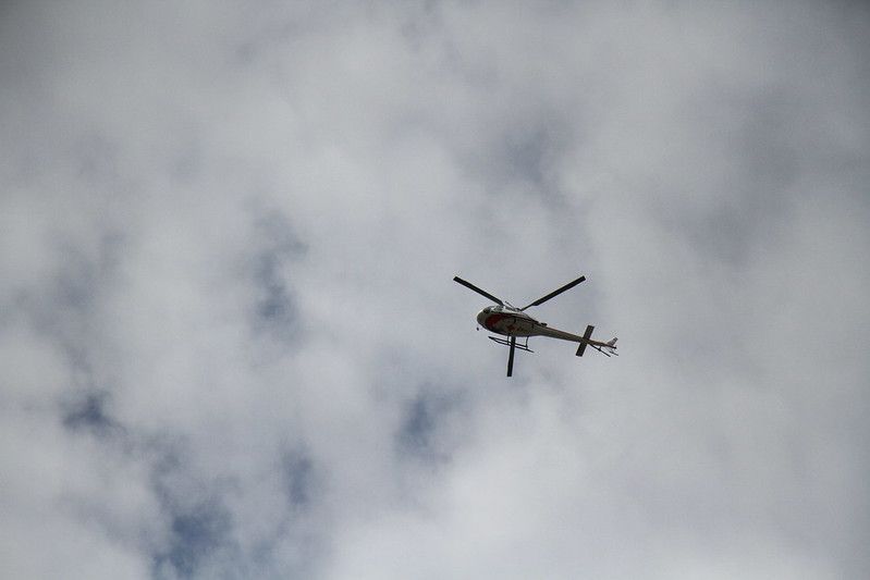 Юную пациентку из Новой Ляли отправили вертолетом из Серова в Екатеринбург
