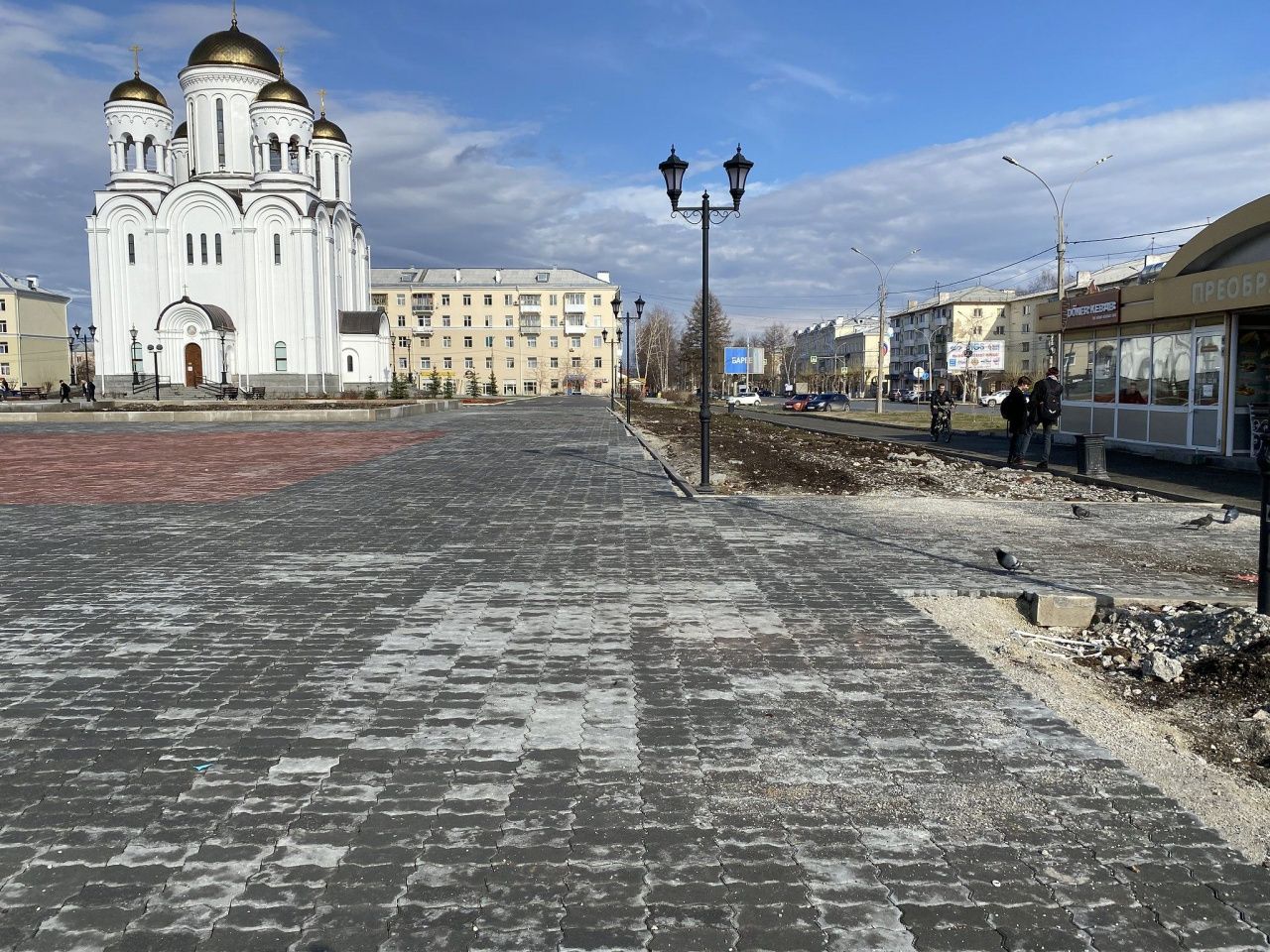 Работы на Преображенской площади в Серове продолжат компании из Екатеринбурга и Перми