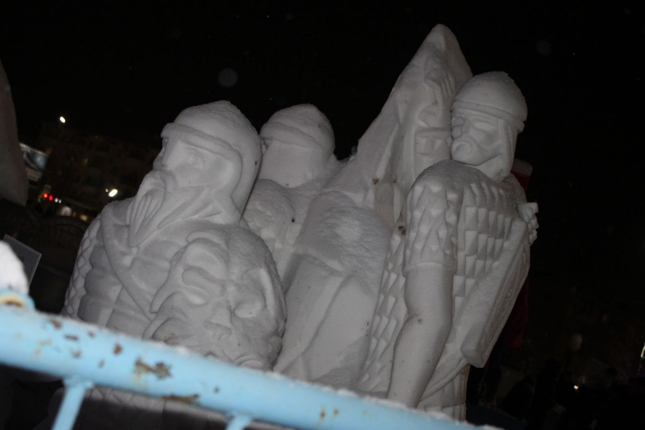 В Серове организаторы отменили конкурс снежных фигур 