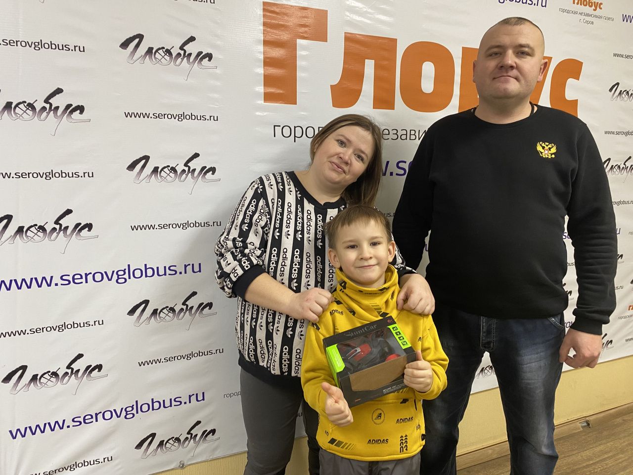 Серовский предприниматель Вадим Гапчук стал Дедом Морозом и исполнил мечту 3 детей