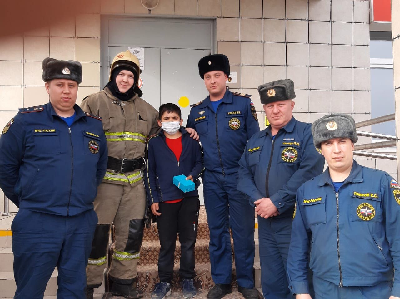 Спасатели исполнили мечту воспитанника Серовского детского дома-школы