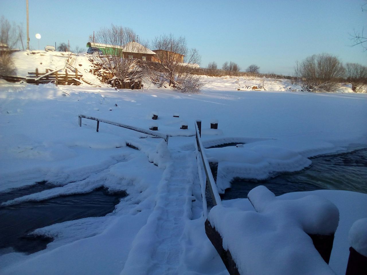 На месте рухнувшего в Филькино моста не будет ледовой переправы
