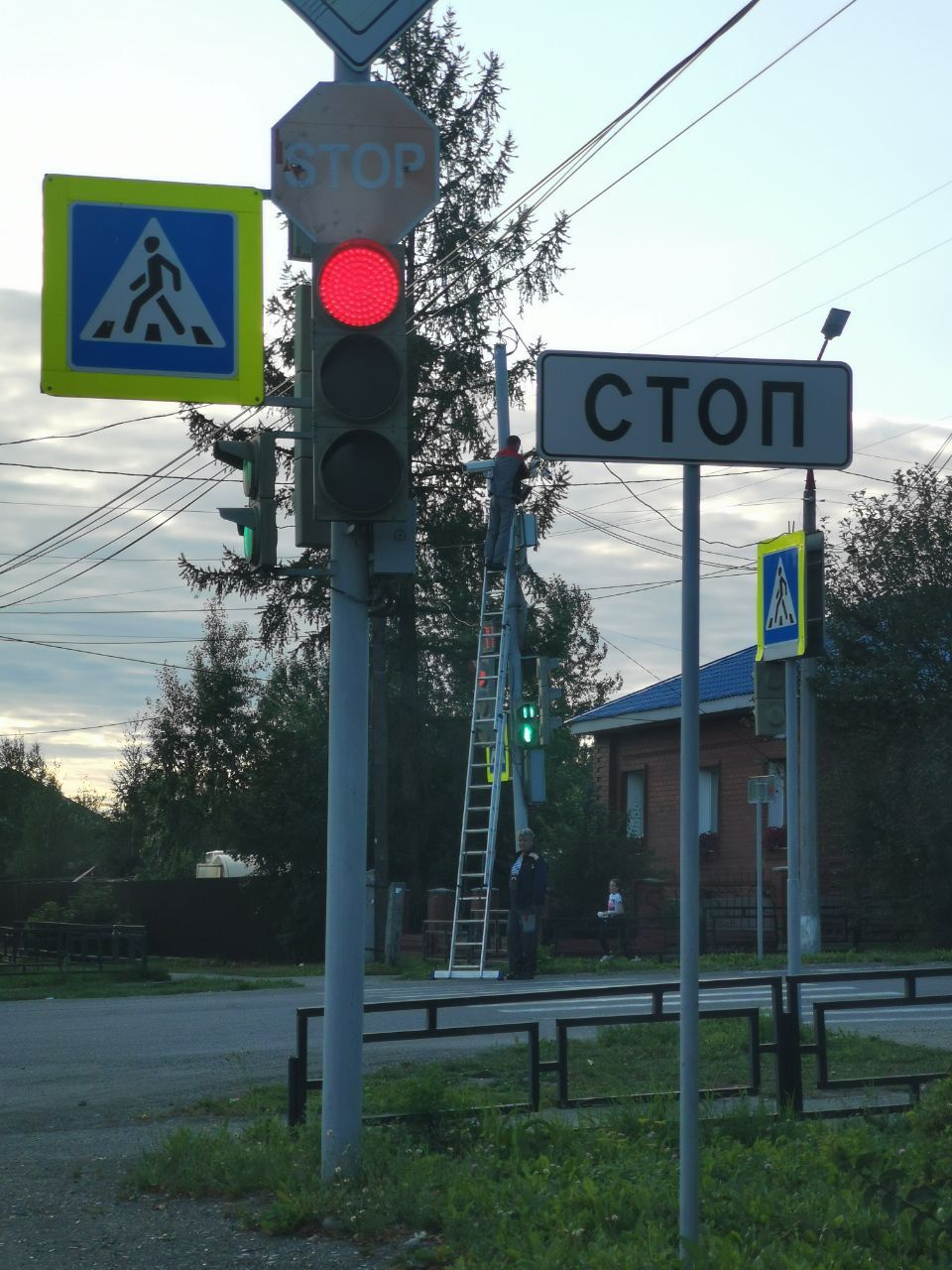 В Серове на перекрестке улиц Кирова и Победы установили камеры
