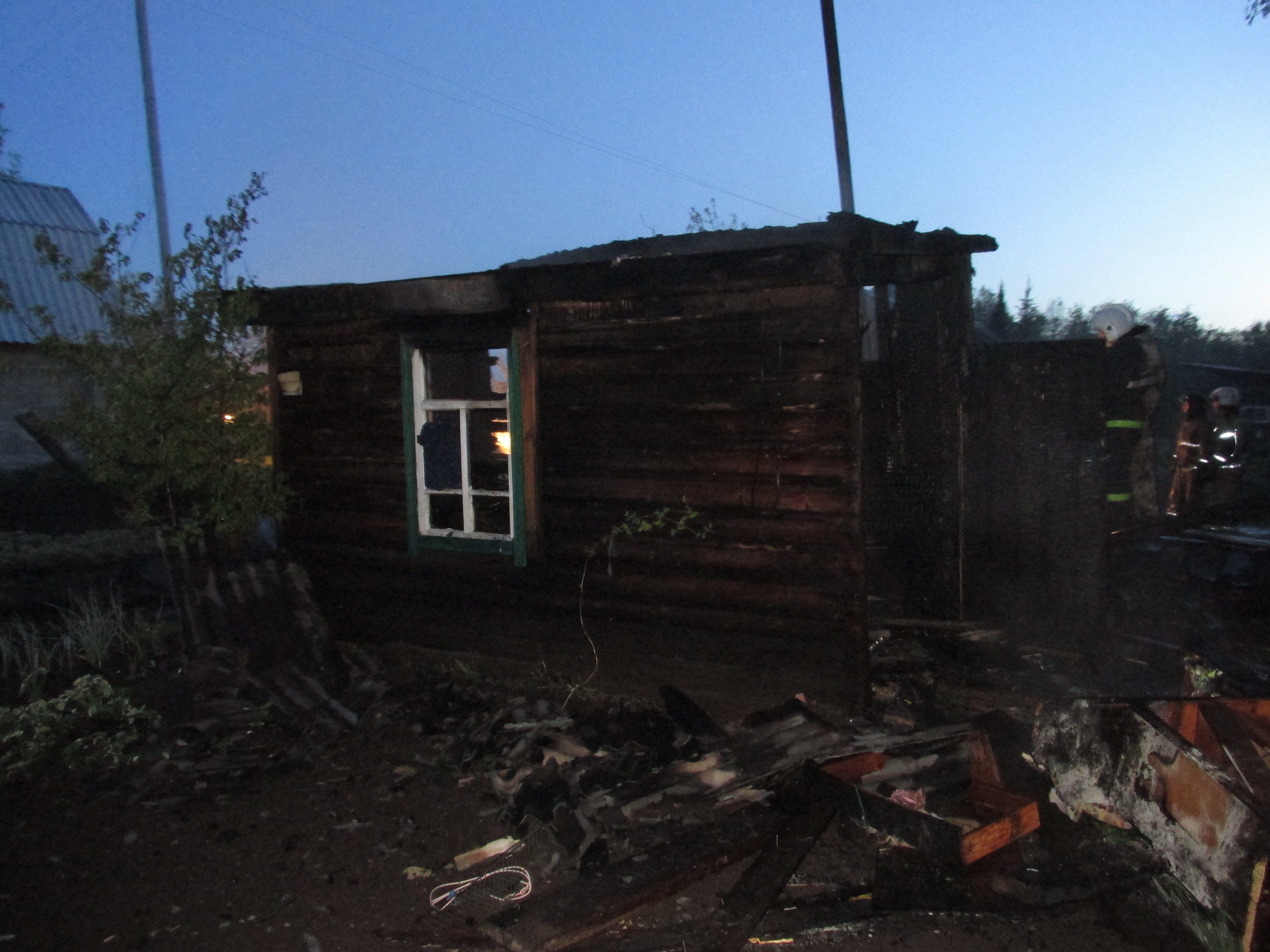 В пожаре, который случился в коллективном саду «Изобилие», погиб мужчина
