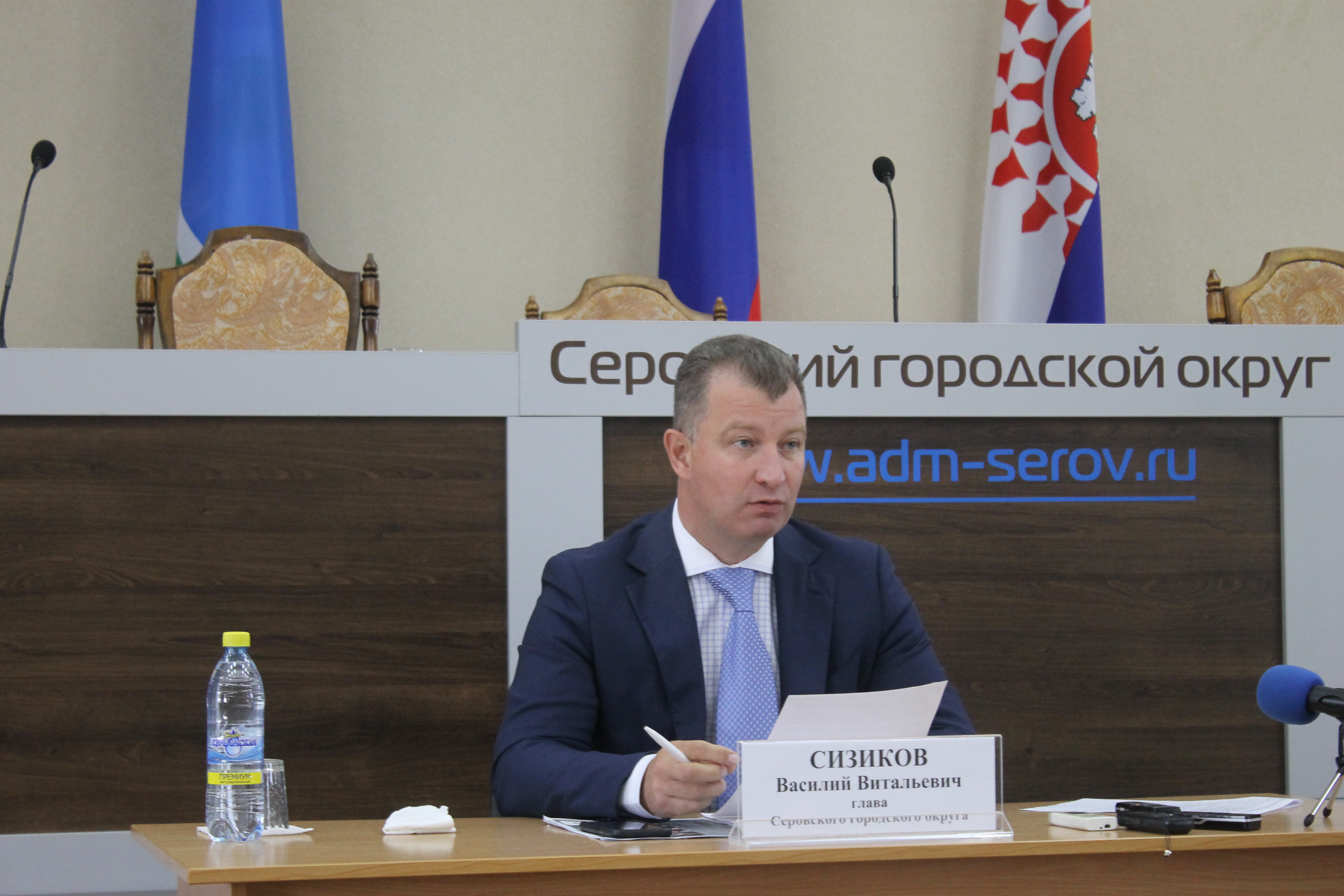 Василий Сизиков подвел итоги двух лет работы в должности главы Серова