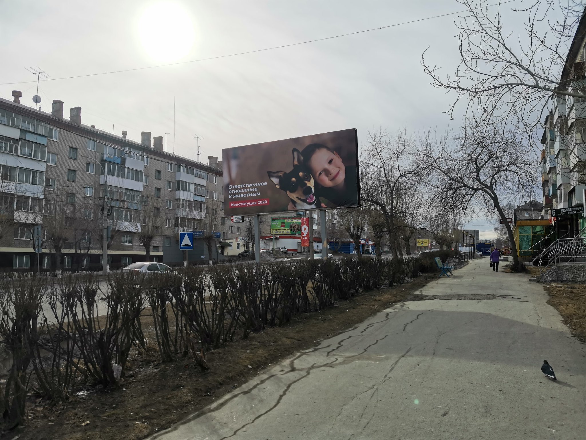 Власти Серова ищут компанию, которая установит на центральной улице новую рекламную конструкцию