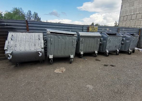 «Серовавтодор» отремонтирует мусорные контейнеры, с которых пропали колеса