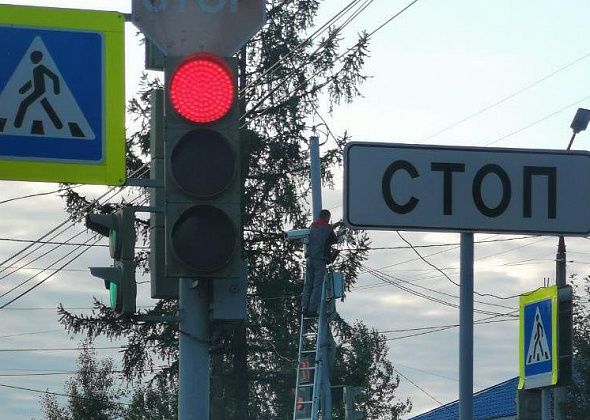В Серове на перекрестке улиц Кирова и Победы установили камеры
