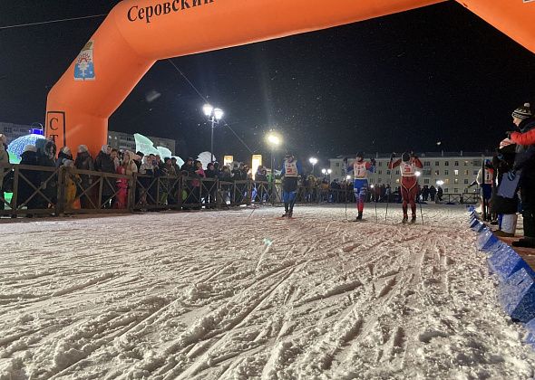 В Серове состоялся "Спринт на Преображенской". В трех забегах победили спортсмены из Краснотурьинска