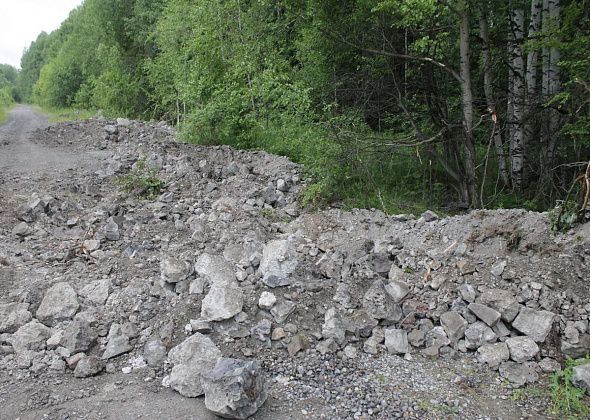 Отдел ГИБДД Серова проверил информацию "Глобуса" о раскопках на дороге в районе Тетерьки
