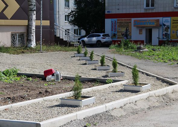 В Серове по улице Заславского частник благоустраивает пустырь