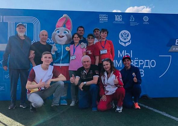 Серовские ветераны спорта выступили на областном фестивале ГТО