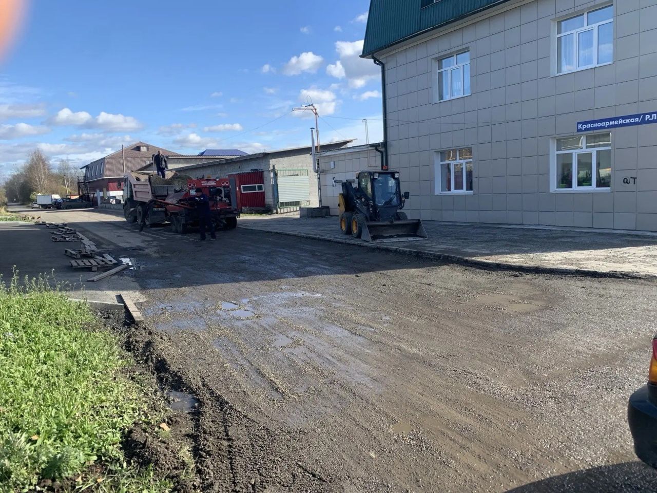 "Серовавтодор" отремонтировал участок дороги, на который жаловалась горожанка