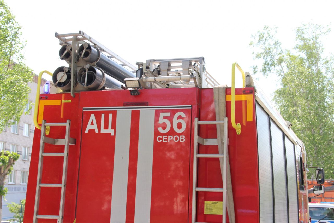 За три дня в Серове произошло пять пожаров