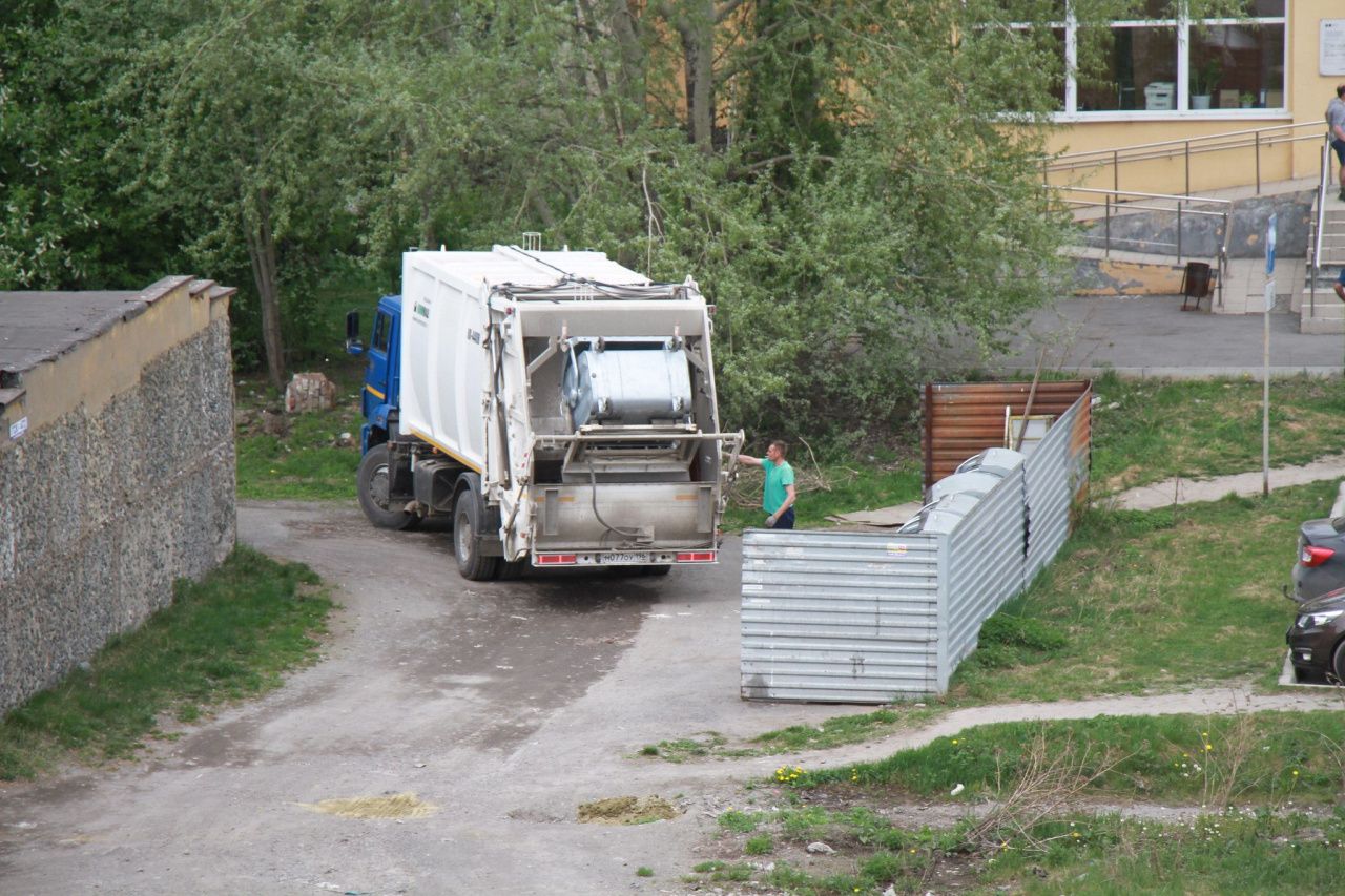 В Серове проведены замеры объема вывозимого мусора