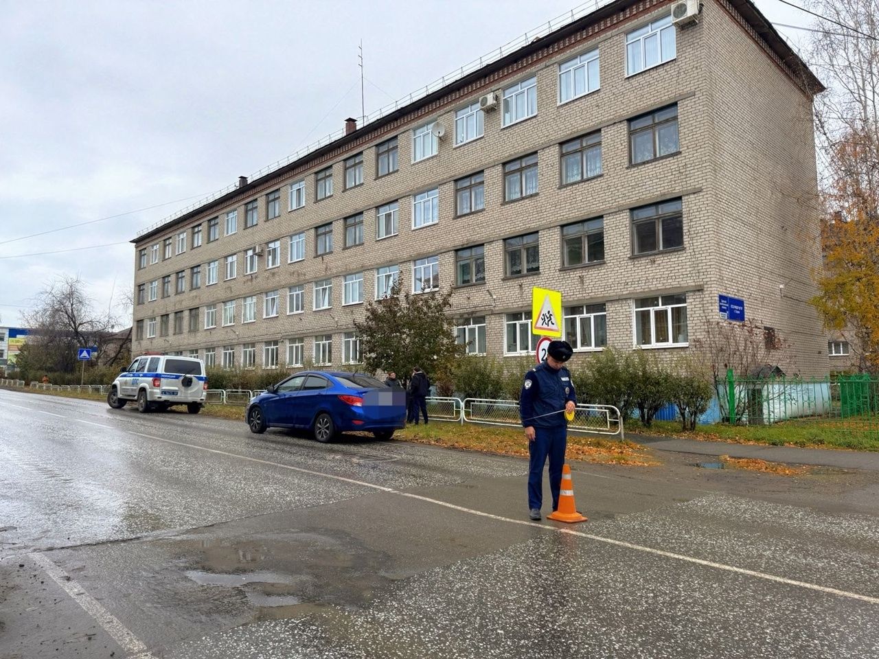 В Серове произошло очередное ДТП с пешеходом на перекрестке