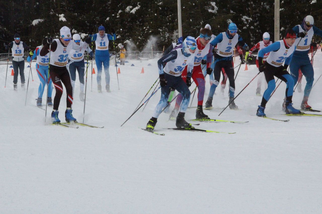 Публикуем результаты спортивного забега “Лыжни России” в Серове