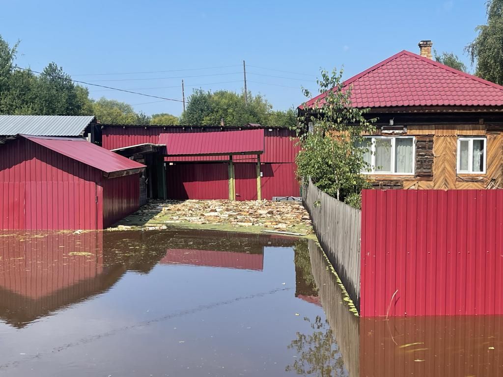 Каква затопила в Серове огороды, Горпарк, водохранилище и часть жилых домов. ФОТОГАЛЕРЕЯ