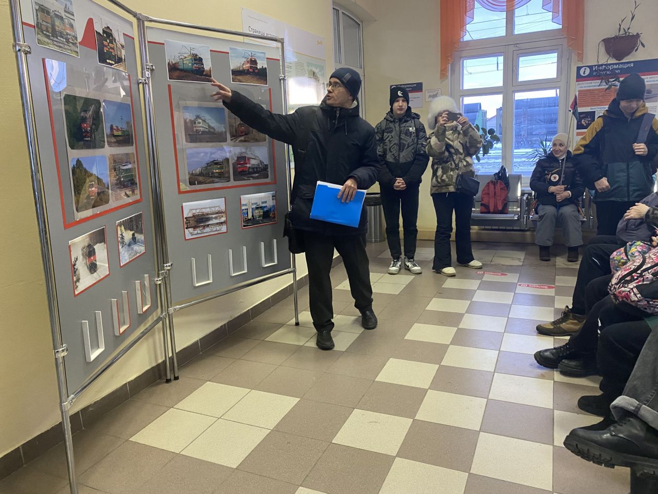 Серовские школьники побывали на пробной краеведческой экскурсии на станции Вагранская