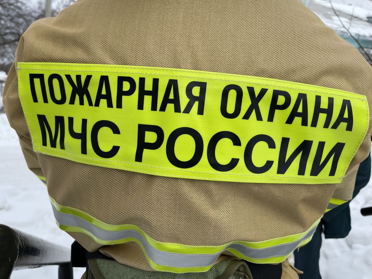 В Андриановичах горело крыльцо жилого дома
