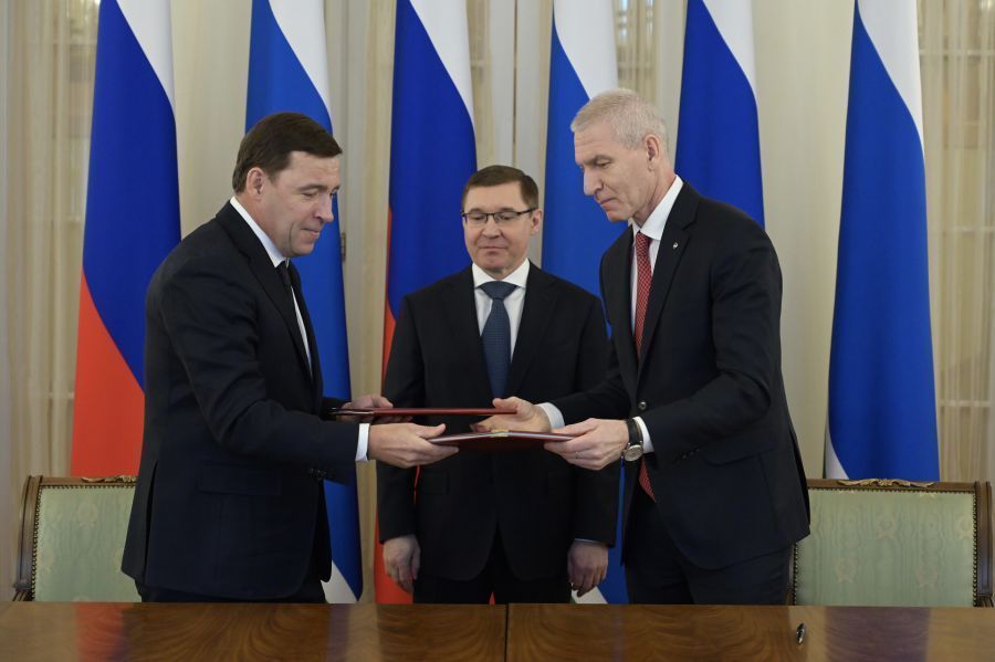 Евгений Куйвашев и Олег Матыцин договорились о новом этапе развития физкультуры и спорта в Свердловской области 
