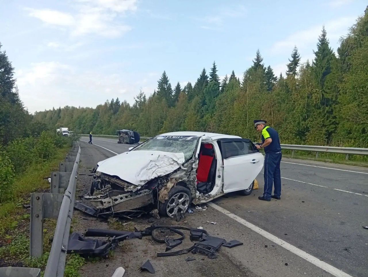 В ДТП под Серовом пострадали четверо взрослых и 3-летний ребенок