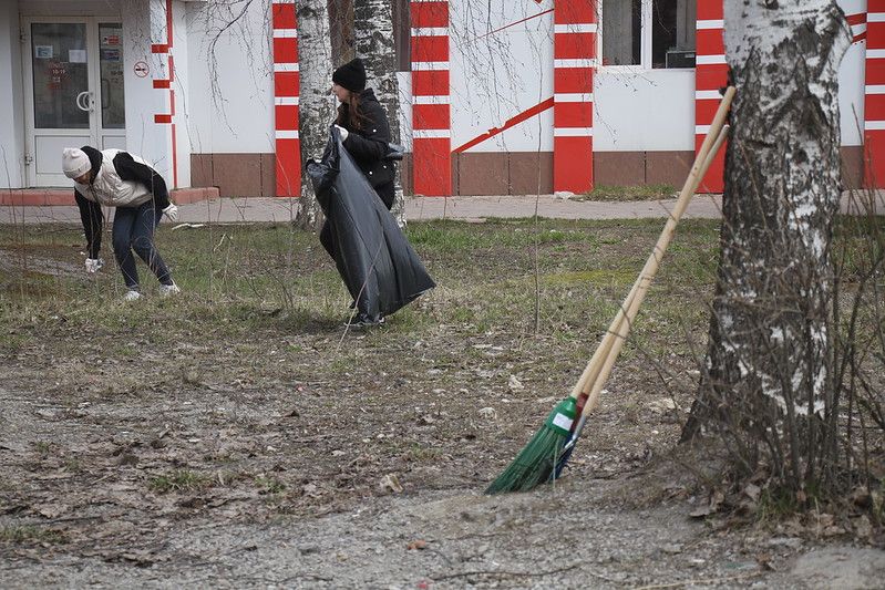 Весенняя санитарная уборка в Серове продлена до 17 мая