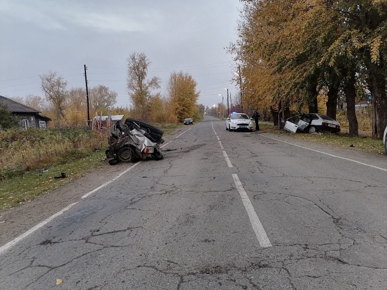 В Новой Коле во время ДТП 