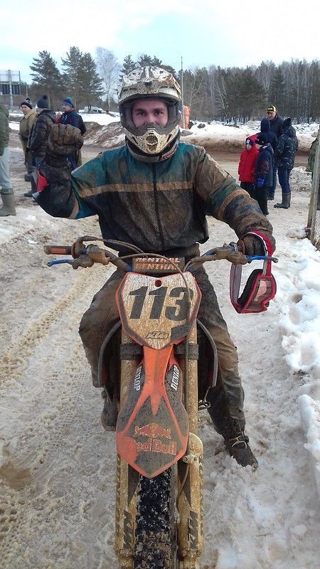 Серовчанин Андрей Пылявец занял первое место на Кубке области по мотокроссу