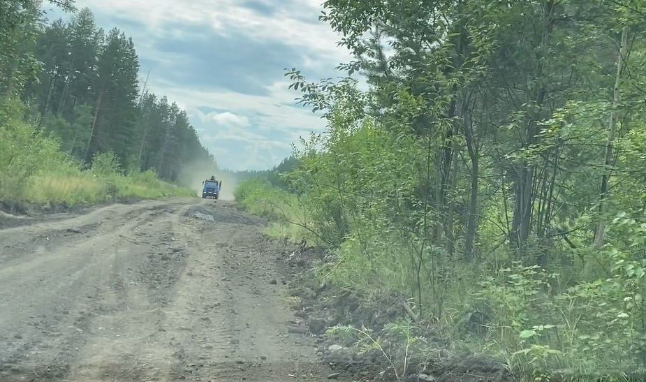 Серовчане осуждают лесорубов за разбитую грунтовую дорогу