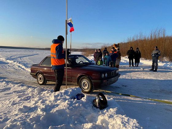 В Серове проведут гонки на льду. Сначала - тренировочные заезды, а через неделю - соревнования