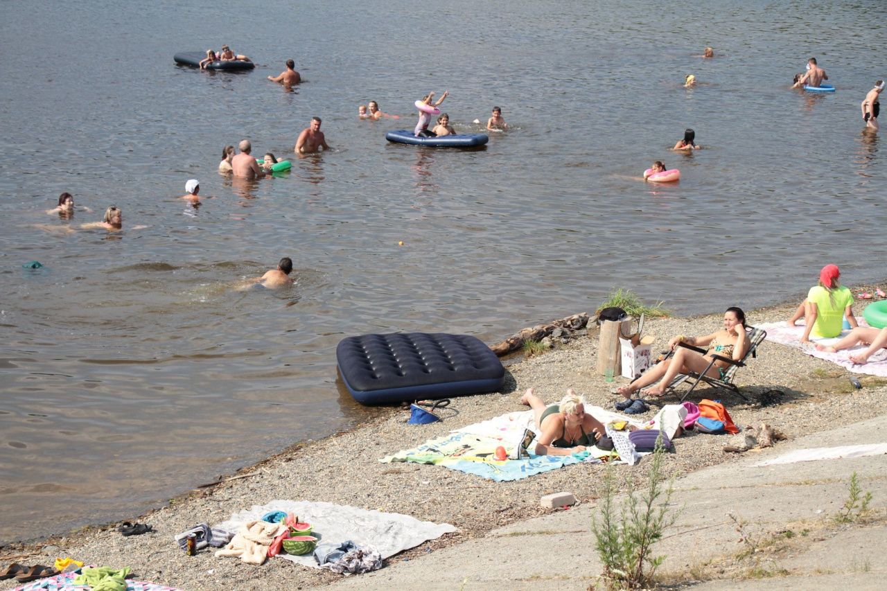 В Свердловской области нет водоемов, в которых можно купаться