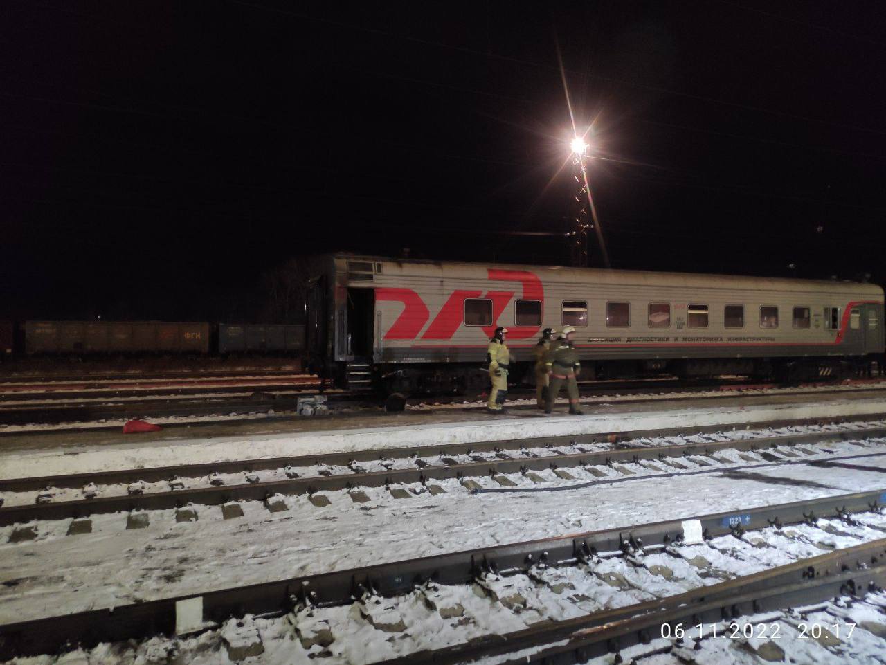 После пожара в вагоне на станции Серов к ответственности привлечены четыре человека и предприятие транспорта