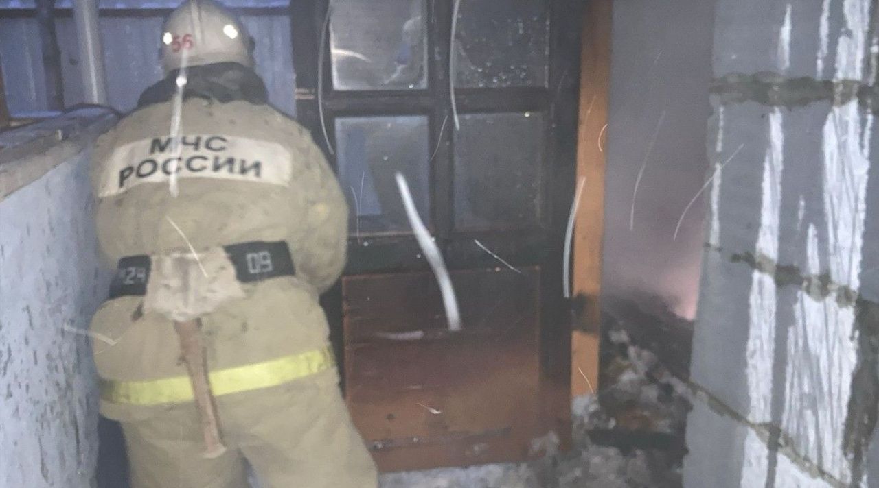 В последний день января в Серове произошел пожар
