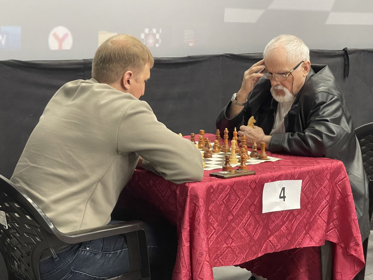 В кинотеатре “Родина” прошел шахматный турнир
