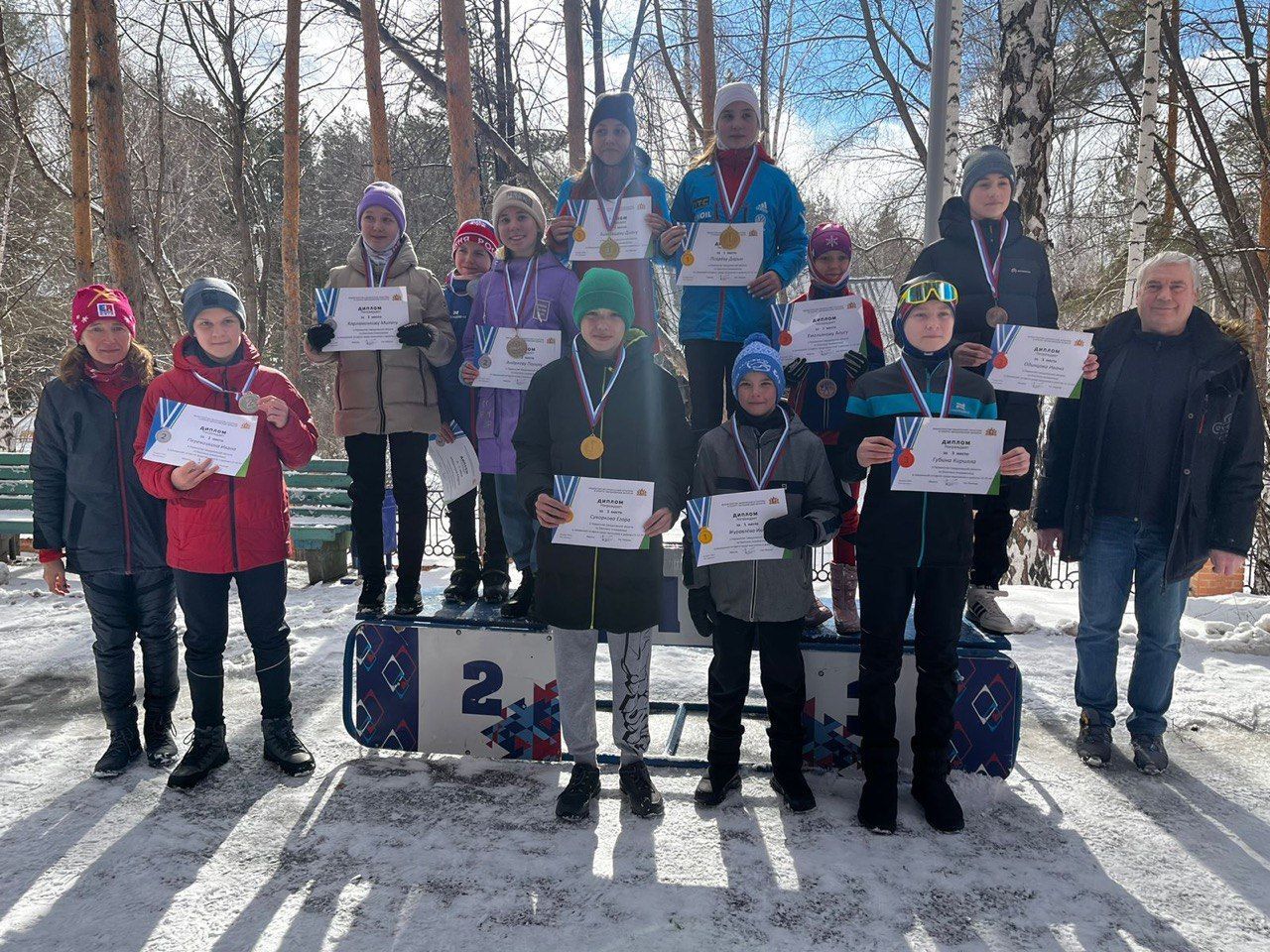 Юные серовчане стали призерами первенства Свердловской области по биатлону