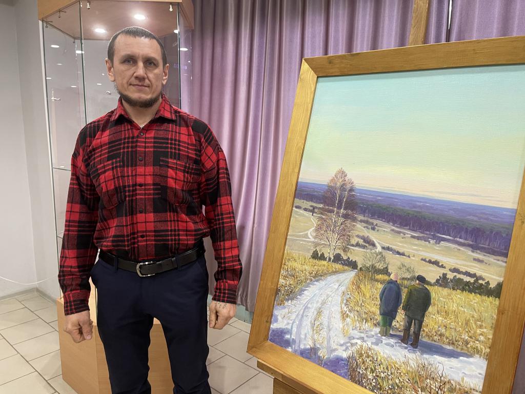 “Новый взгляд на уральскую природу.” В Серове открылась выставка художника из Гарей