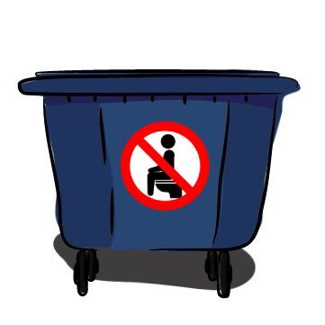 В Серове в контейнер для сбора мусора... слили фекалии: "жители сливают содержимое туалетов"