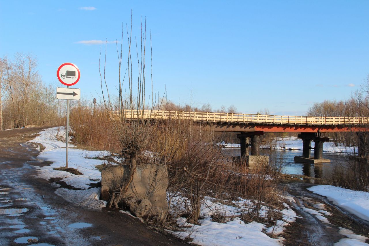 В районе Лесозавода досрочно завершили ремонт моста