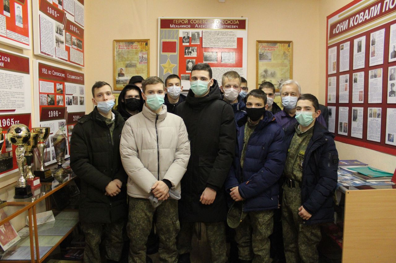 В День Героев Отечества кадеты посетили отдел полиции Серова