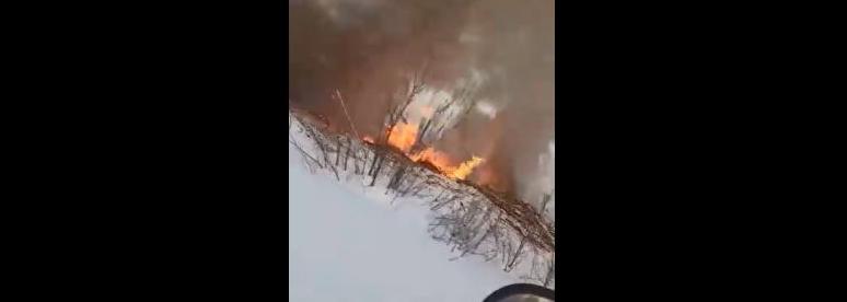 На Лесозаводе горел горбыль