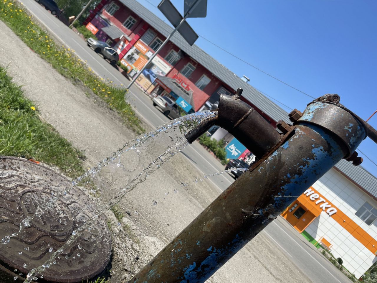 В центре Серова сломалась колонка. Кто занимается их ремонтом?