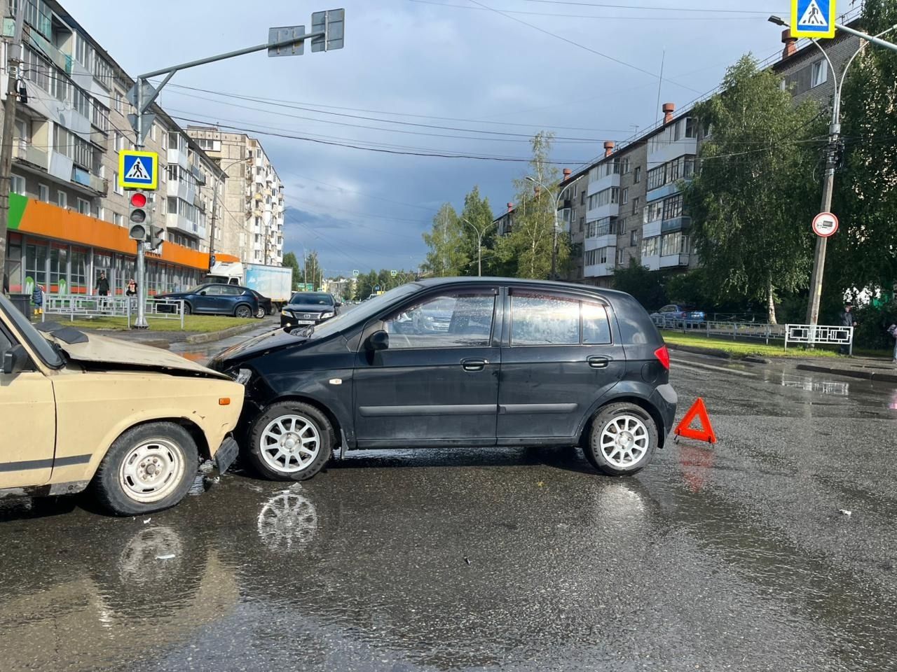 В ДТП на центральной улице Серова пострадала водитель иномарки