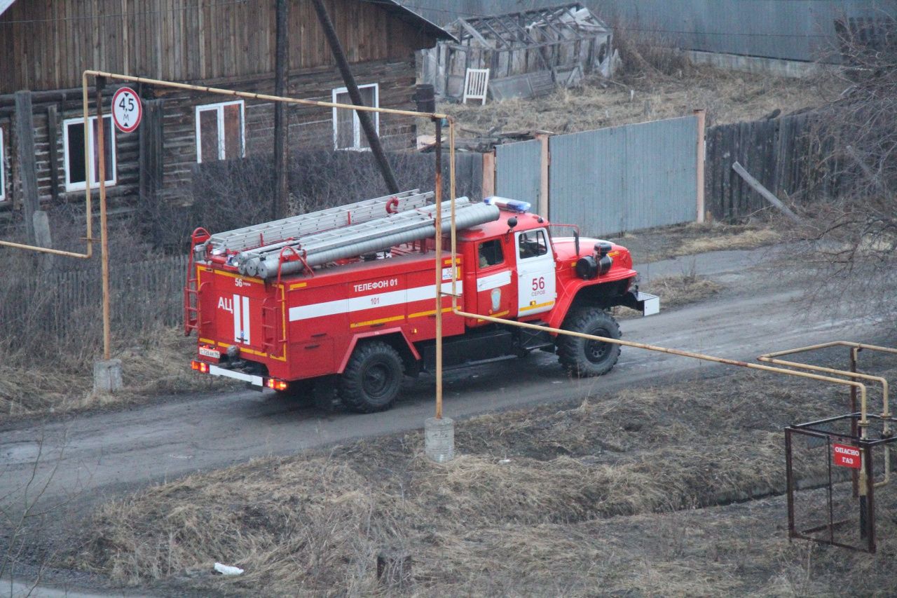 За четыре дня в Серове произошло четыре пожара