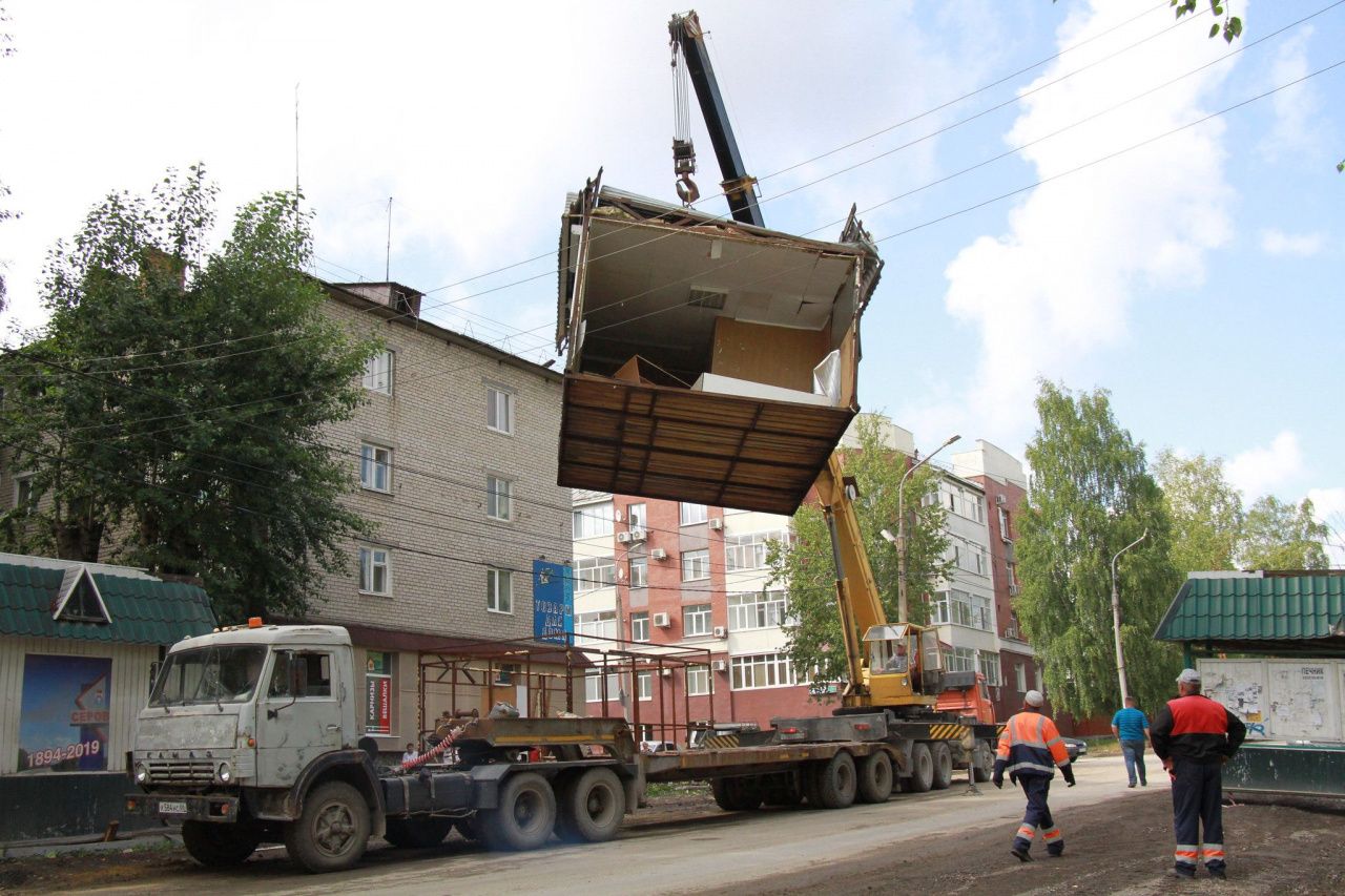 Власти Серова хотят демонтировать очередной «самовольно установленный» киоск