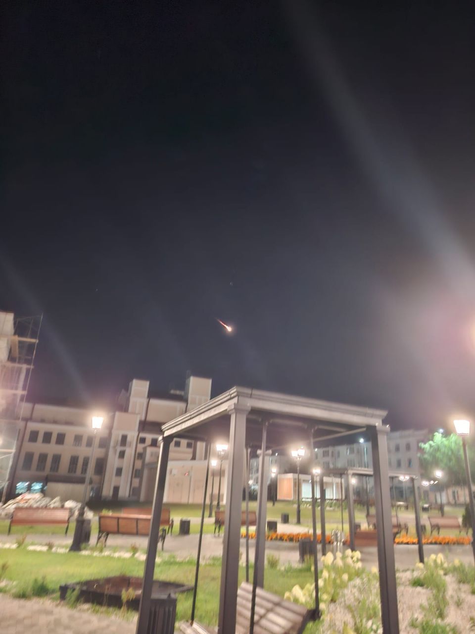 В небе над Серовом наблюдали полет ракеты “Союз”