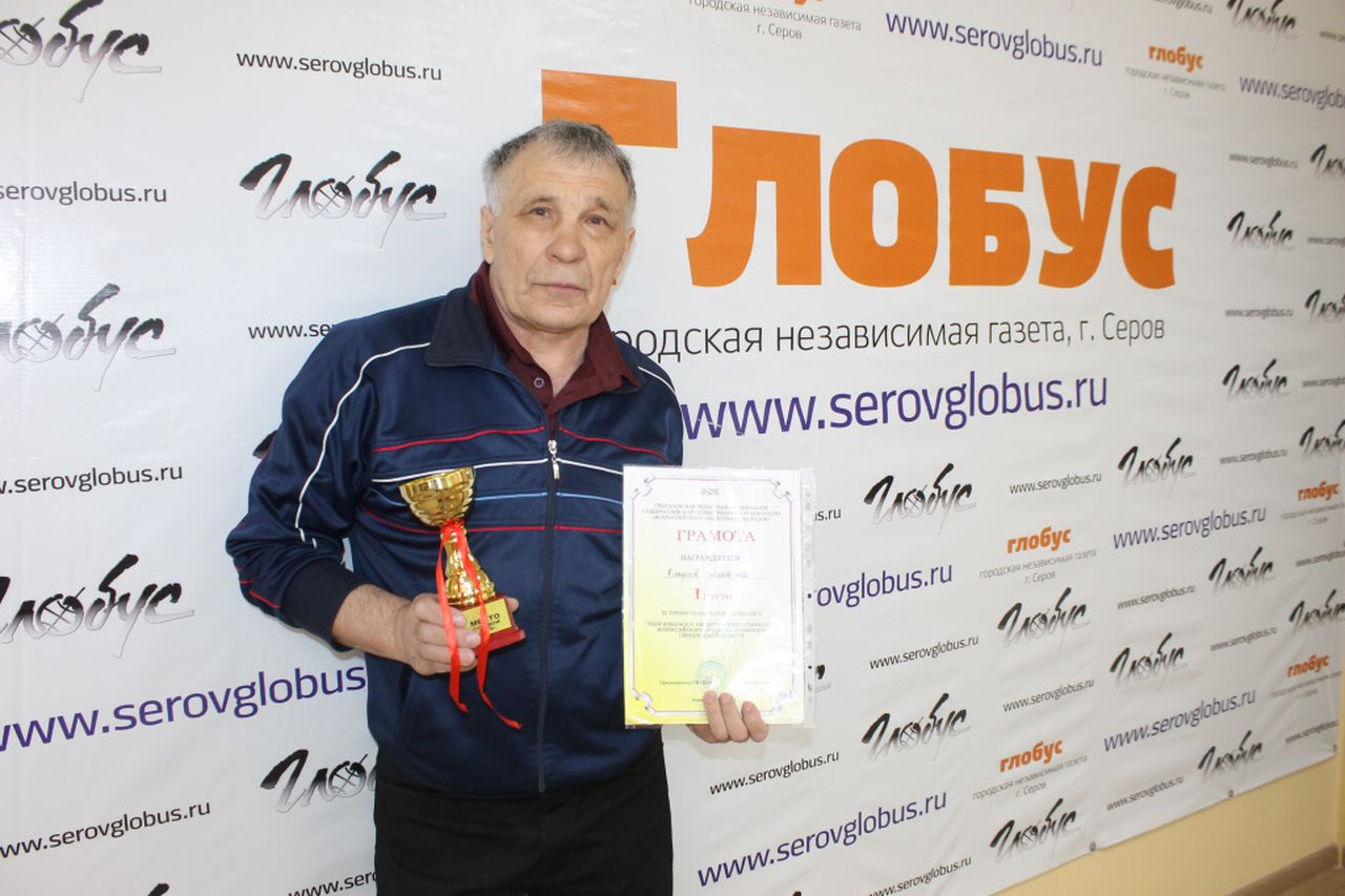 Серовчанин стал победителем областных соревнований по настольному теннису среди инвалидов