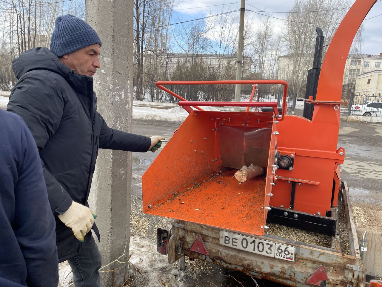 “Пилим и измельчаем”. В Серове началось кронирование деревьев