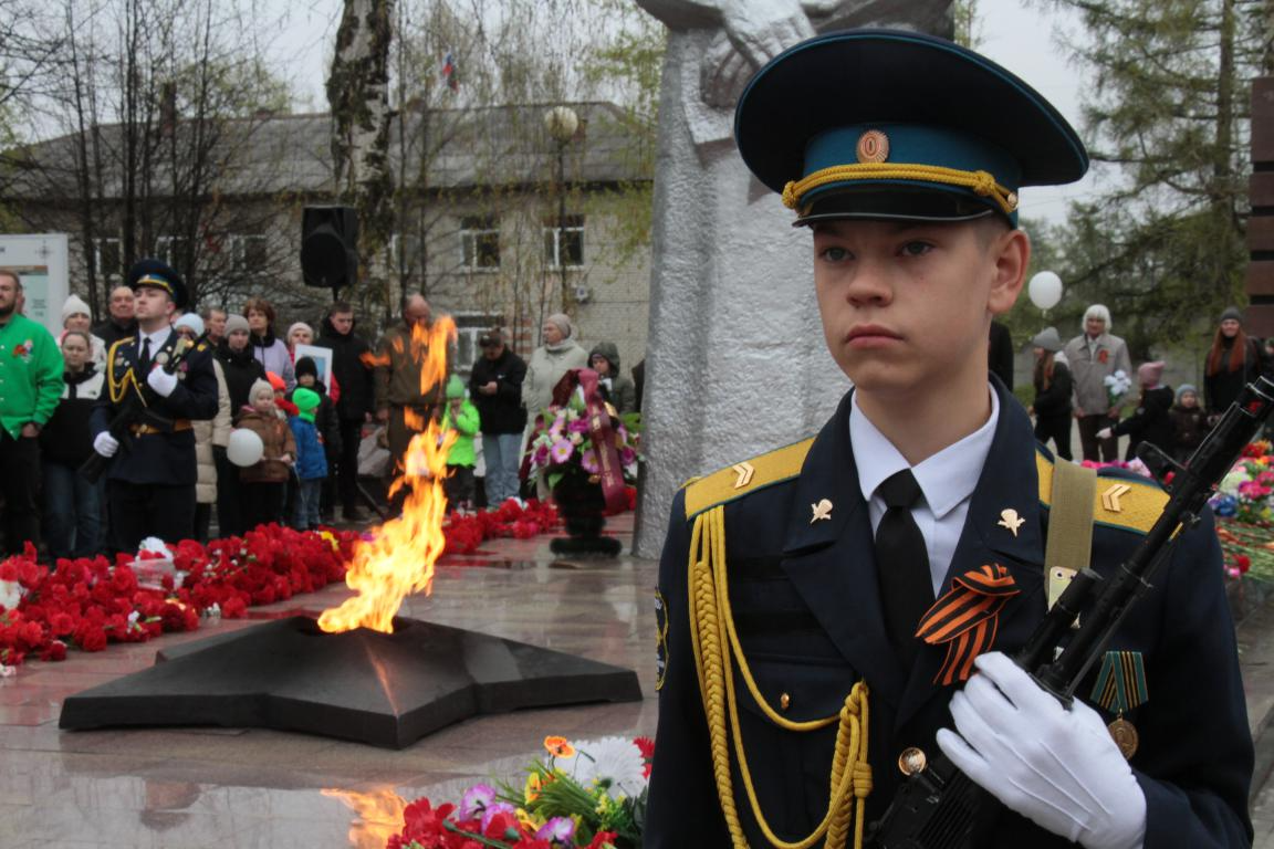 На фронт ушли 22 326 серовчан, половина не вернулась… Состоялся митинг, посвященный Дню Победы